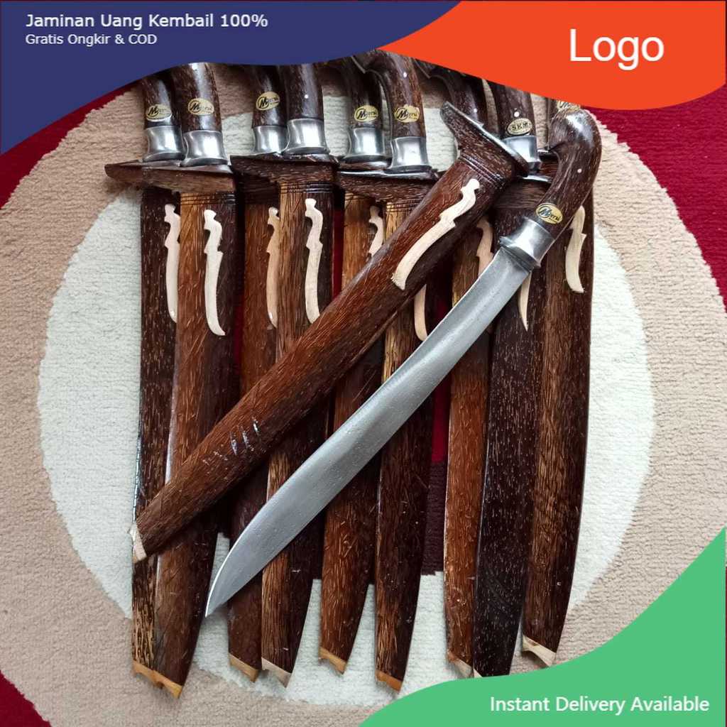 PERKAKAS SUKABUMI TERLARIS GOLOK LAMPUNG GOLOK KERJA KEBUN Tebas Baja Per Serbaguna Super tajam Mult