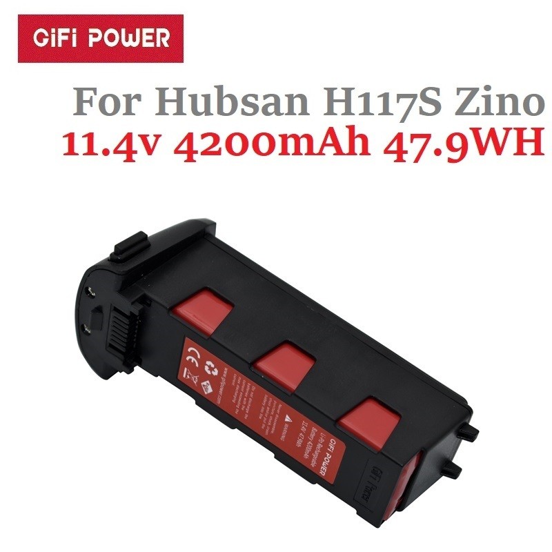Upgrade 11.4v 4200mAh Battery for Hubsan H117S Zino PRO RC Quadcopter Spare Parts Intelligent Flight