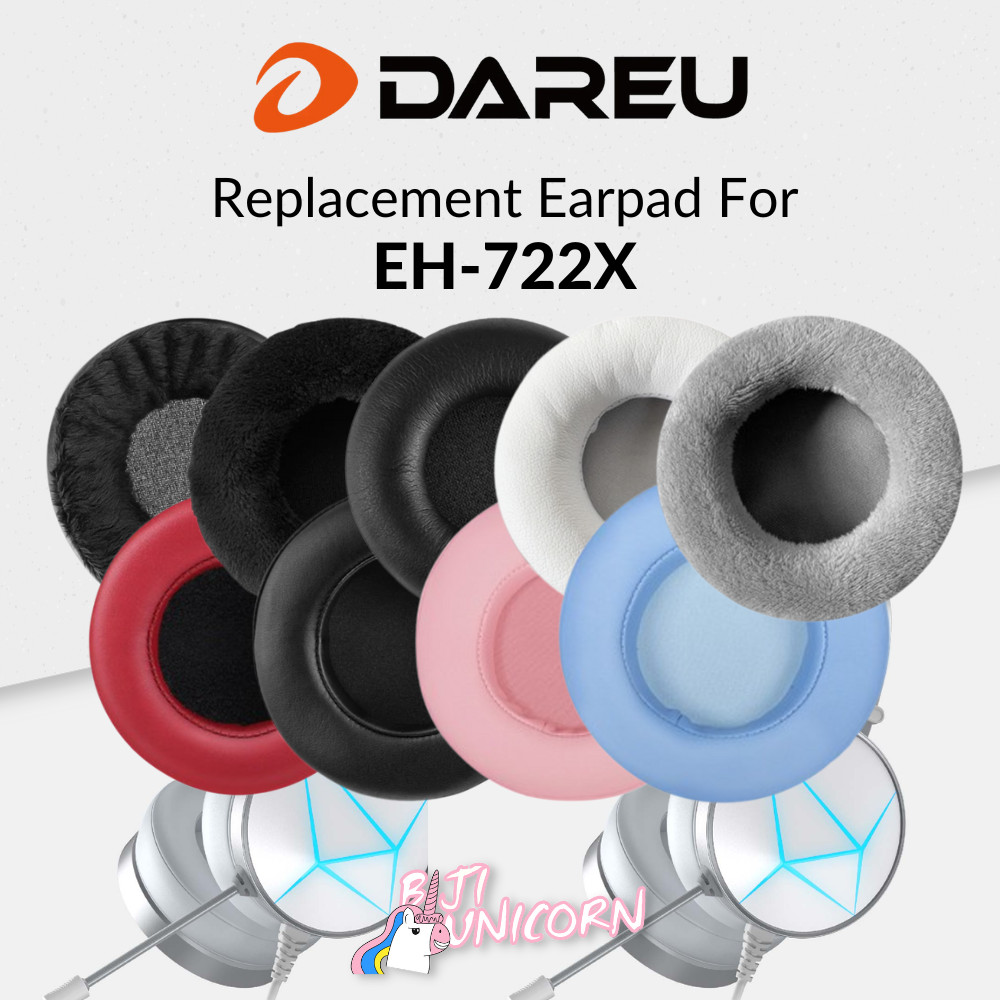 Earcup Earpad Ear Cushion Dareu EH-722X EH 722X EH722X Busa Foam Bantalan