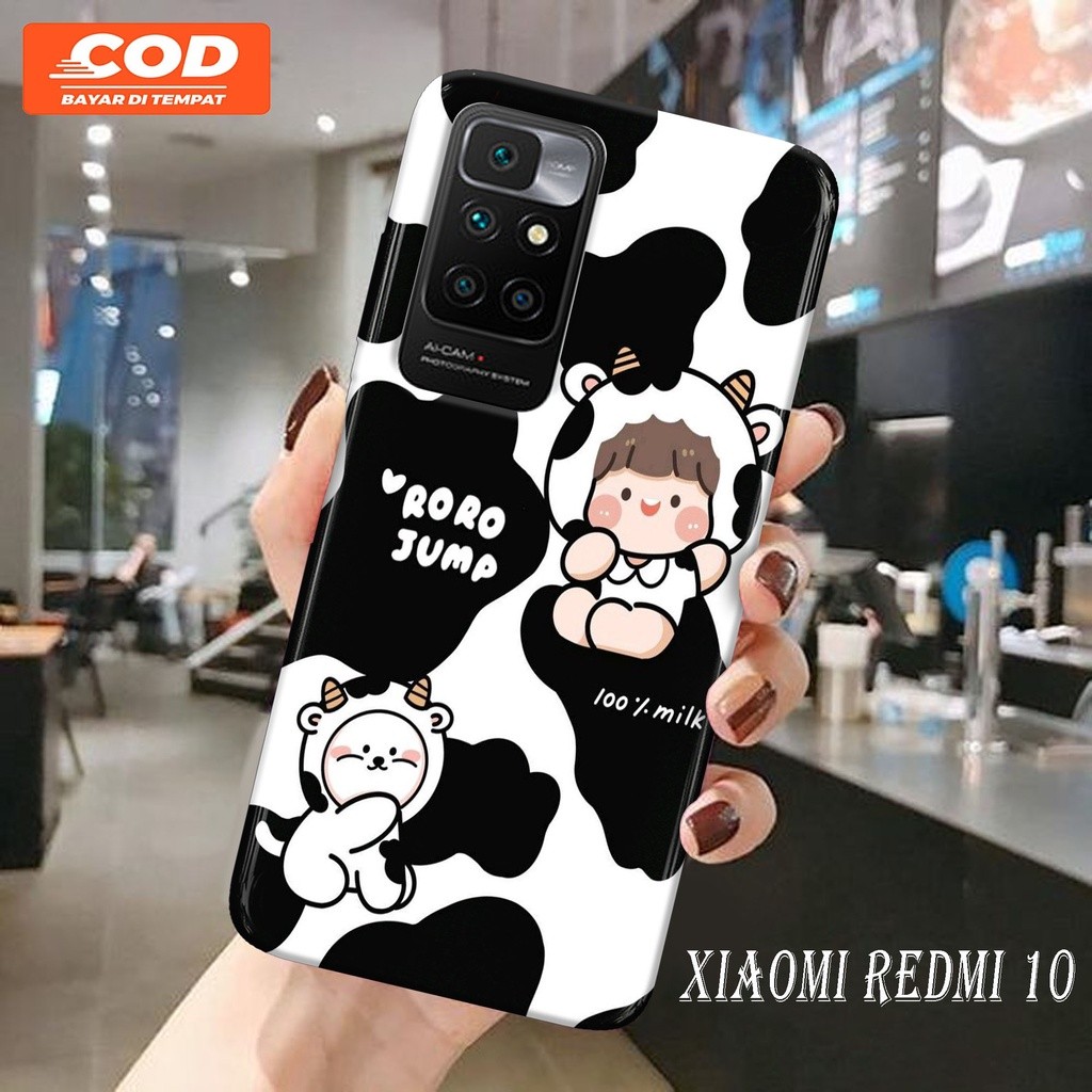 Case REDMI 10 Fashion Casing SAPI Hardcase 3D Fullprint Kesing REDMI 10 - Casing REDMI 10 - Silicon 