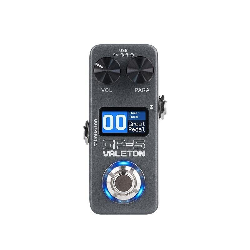 Valeton GP-5 Bluetooth Smart Single Block Integrated Effect Device untuk Gitar Elektrik, Bass, Perek