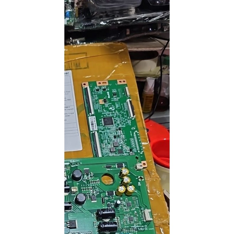 T CON - TIKON - TICON - TCON TV LED COOCAA 50S6G - 50S6 UNTUK PANEL CHOT CV00U2