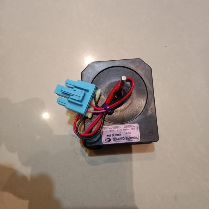 Fan Kulkas LG Inverter Dongseo Electronics 13VDC 4681JB1029Y ORI