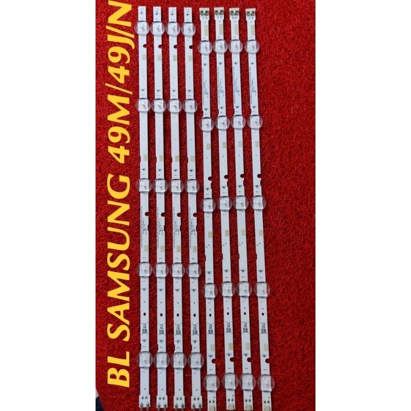 BL 3 VOLT 10 KANCING - Lampu Backlight 3V/10K Tv LED Samsung UA49J5250AK - UA49J5200AK - UA49M5100AK