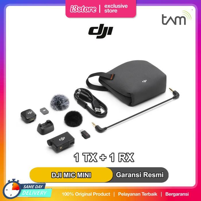 DJI Mic Mini 1 TX + 1 RX Garansi Resmi DJI Indonesia | Small, Ultralight, Discreet
