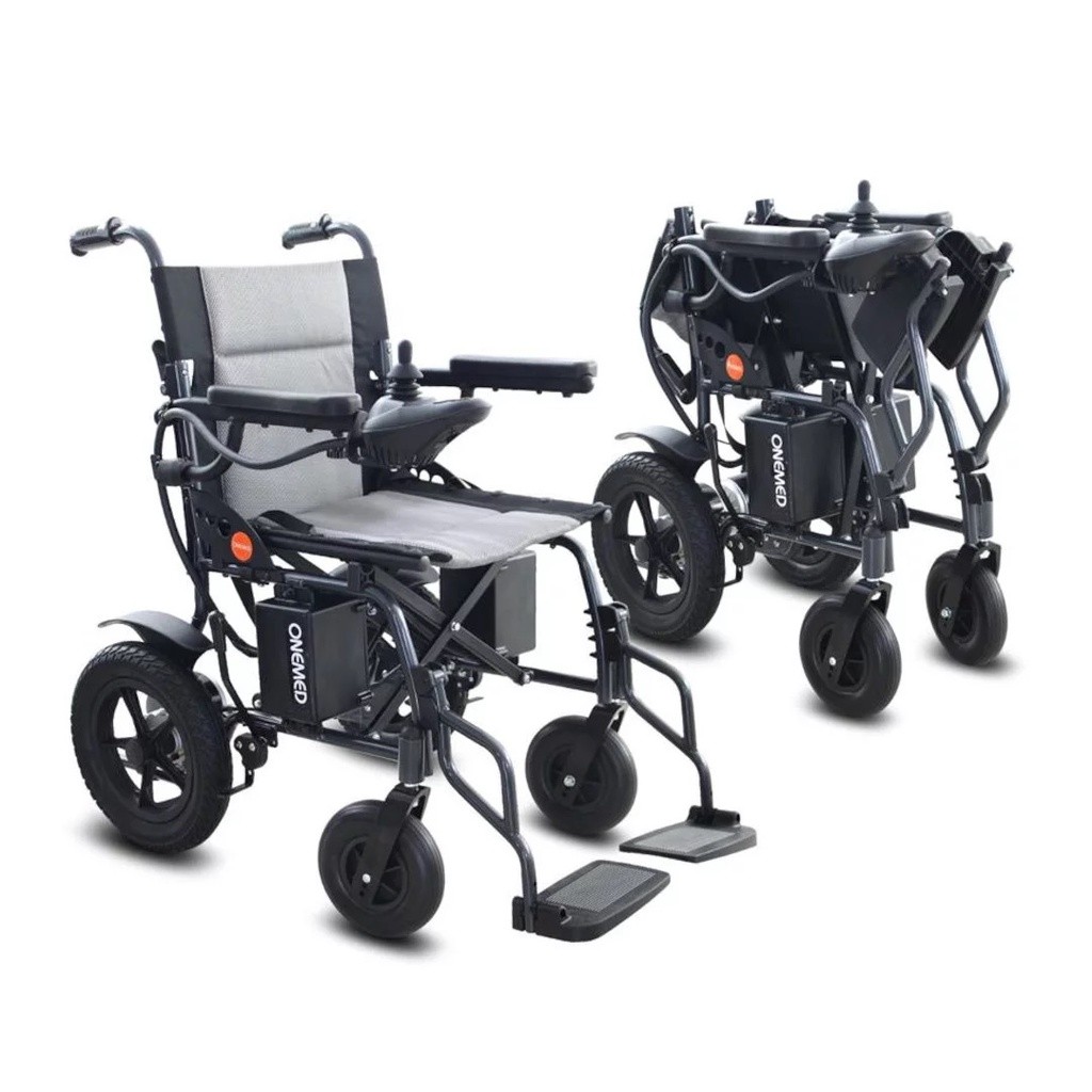 Kursi Roda Elektrik Wheel Chair Onemed AN 45 Electric Lipat Travel
