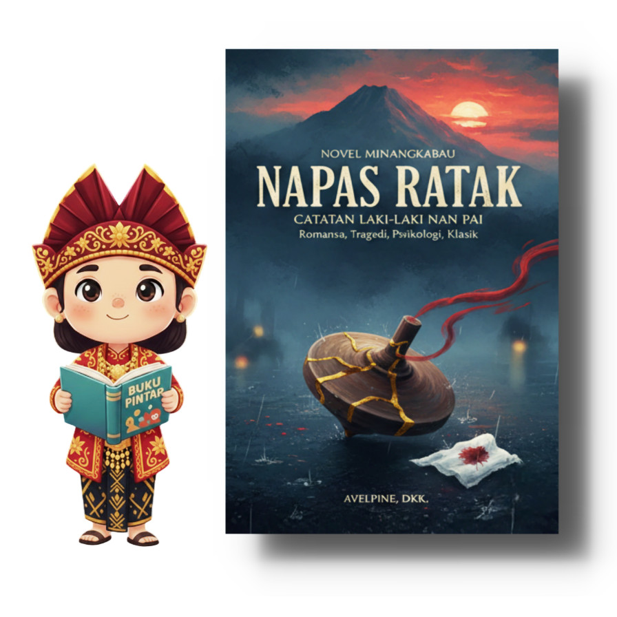 Novel - Napas Ratak - Bahasa Minangkabau - Genre: Romansa - Tragedi - Psikologi - Klasik