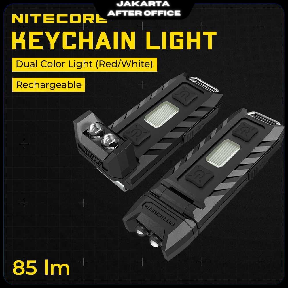 NITECORE Dual Color LED USB Rechargeable Keychain Light - THUMB