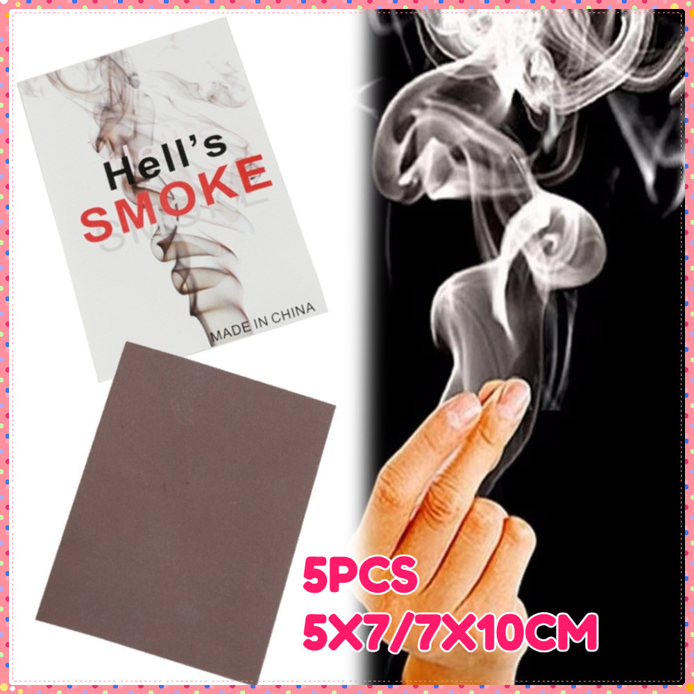 5Pcs Alat Sulap Hells Smoke Sulap Mengeluarkan Asap