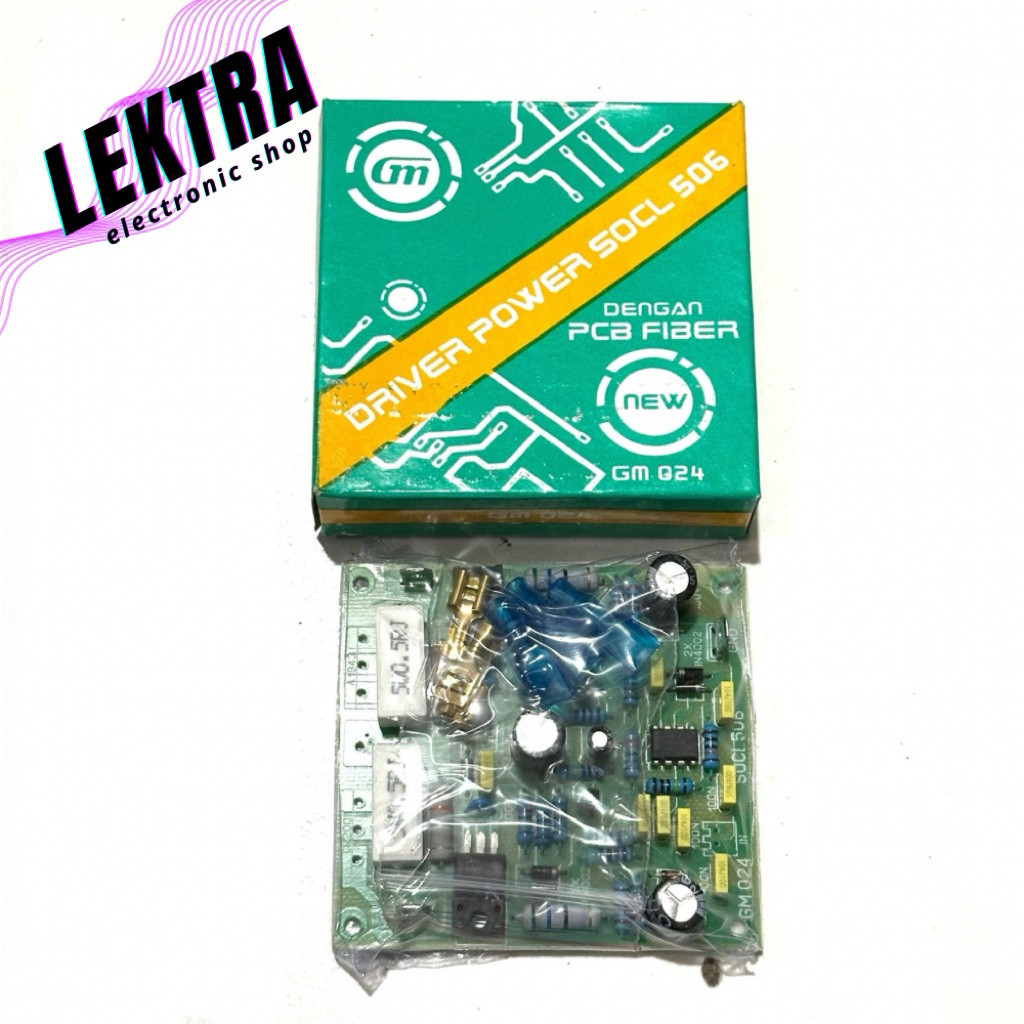 Kit GM 024 Driver Power SOCL 506 PCB Fiber GM024