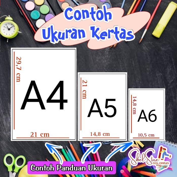 Kertas Mewarnai Gambar Anak Tema Kuromi V1 / Kertas Gambar (10 Lembar Gambar) - A4