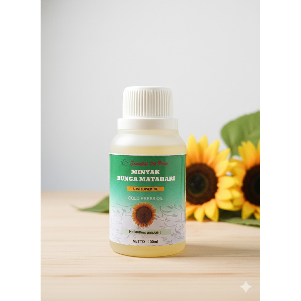 100ml Minyak Bunga Matahari Essential Oil - Minyak Esensial Sunflower Carrier Oil