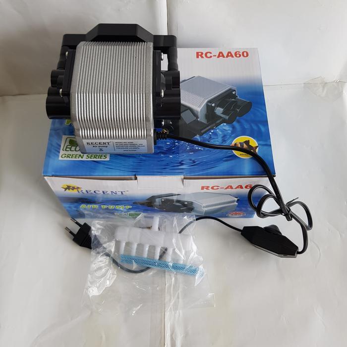 Recent Air Pump RC-AA60 Mesin Aerator 8 lubang Angin
