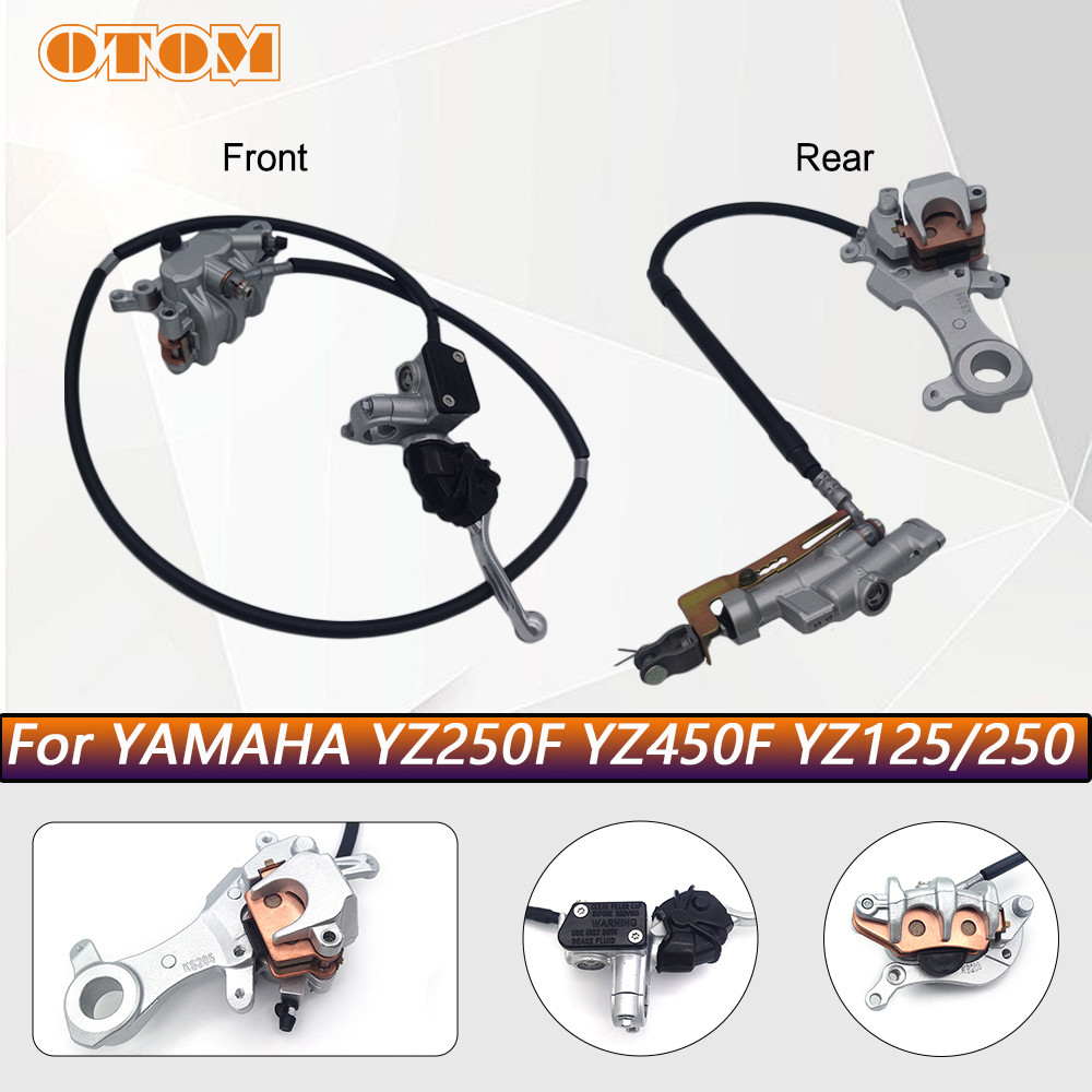 Untuk Sepeda Motor YAMAHA YZ125 YZ250F YZ450F YZ250X, Master Silinder Rem Depan Belakang, Tuas Kalip