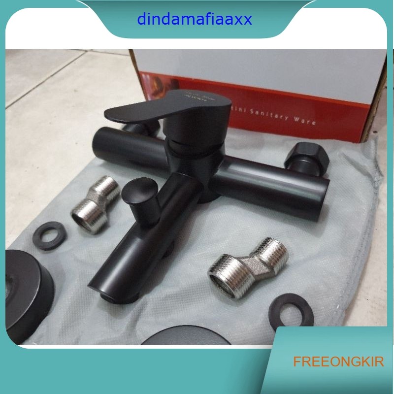 kran bathub hitam / black stainless SUS304 CARLO FIOTINI PROMO