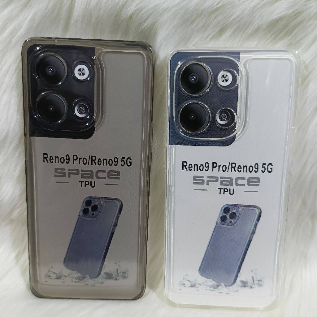COD SoftCase Casing OPPO RENO 9 5G RENO 9 PRO Silikon Bening Trasparan Pelindung Belakang HP+Camera
