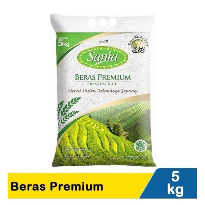 Beras Sania Rinjani Lahap Melon Anak Raja 3kg / 5kg Sania Rinjani Opung Beras Premium Sak 5kg - Sani