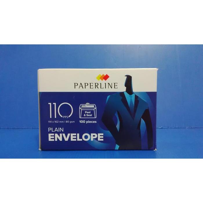 AMPLOP PUTIH PAPERLINE 110 PLAIN/AMPLOP PAPERLINE 110PPS