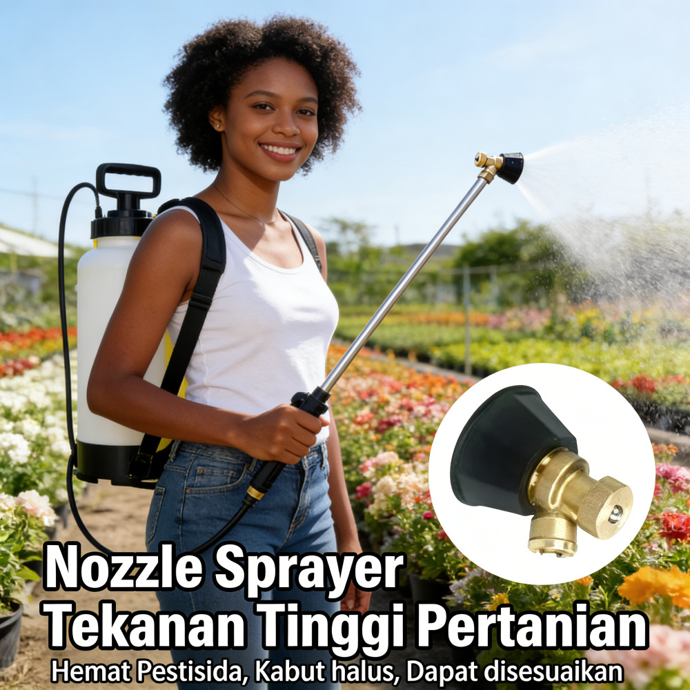 Elektrik Siklon Tangki Sprayer Nozzle Black Mesin Pertanian Semprot Sprayer Pertanian Automize