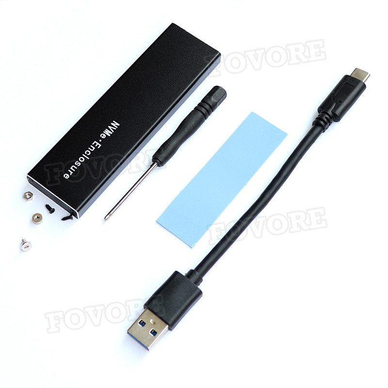 M2 NVME USB 31 adapter case nvme ssd M2 to usb adapter M2 USB31 enclosure for m2 2280 2260 2242 2230