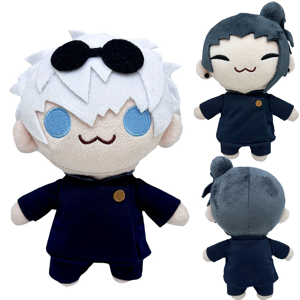 JJK Anime Plush dolls Satoru Gojo plushies Geto Suguru Dolls cute Cotton Cosplay Toy room Soft Pillo