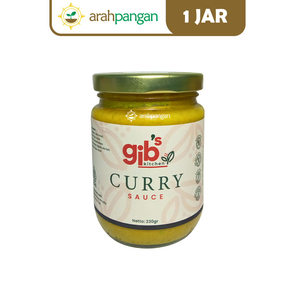 Sauce & Dressing JAR CURRY Gib's