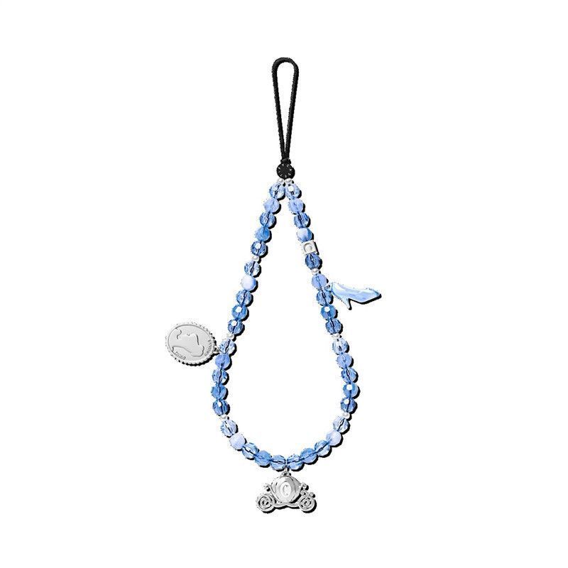 (likun) CASETiFY Cinderella 75th Anniversary Disney Princess Chain Phone Case Hanging Rope Bag Penda