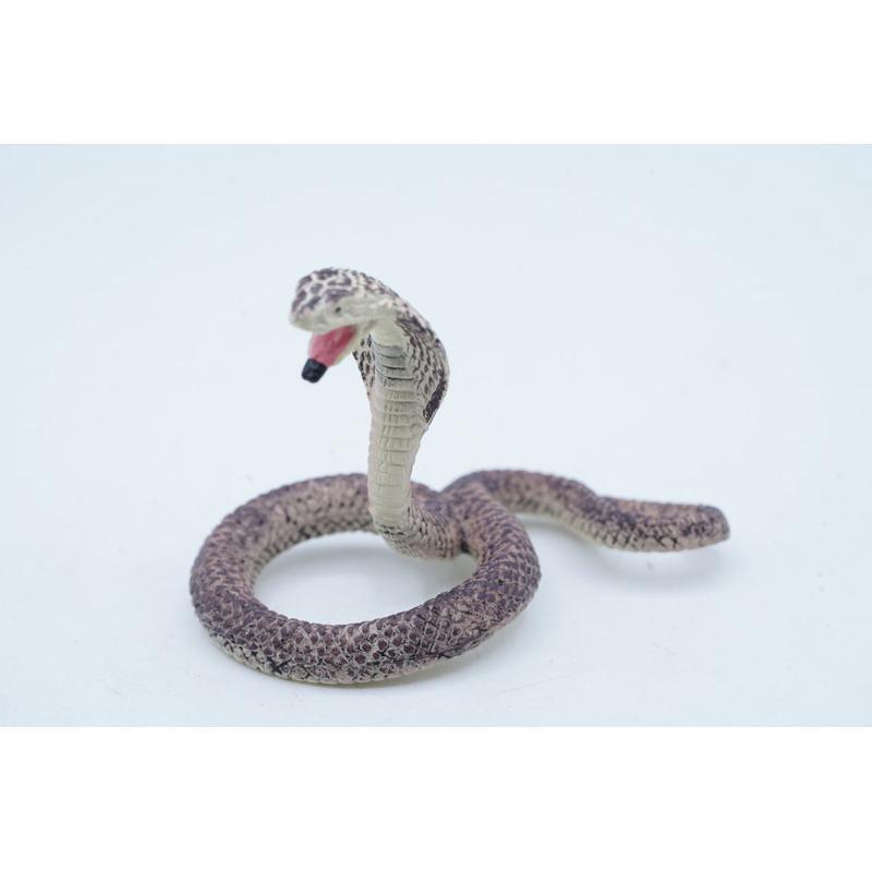 KORI Cobra Snake Ular Kobra Mainan Figure Binatang Miniature Hewan Animal Figurine Pajangan Action F