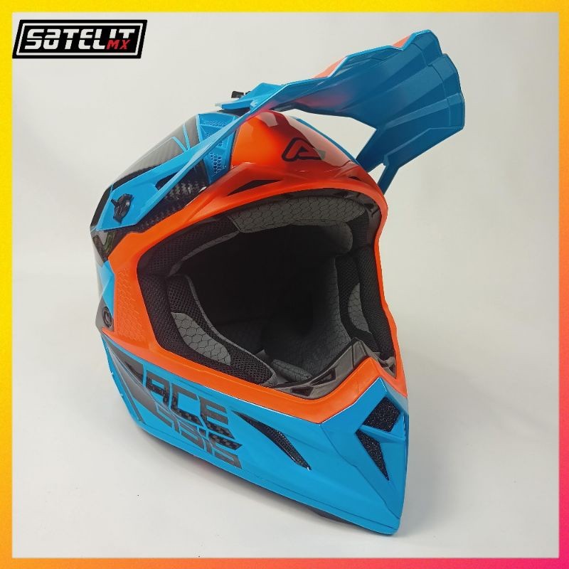 HELM ACERBIS IMPACT STILL CARBON, HELM CROSS ACERBIS CARBON