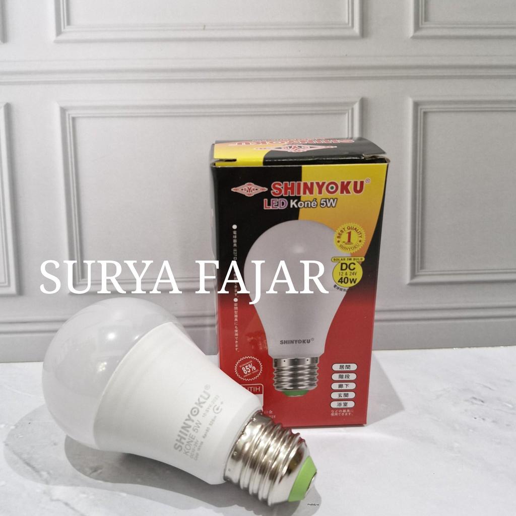 Bohlam Lampu LED DC Shinyoku Kone 5w 12v 5 Watt 12 Volt
