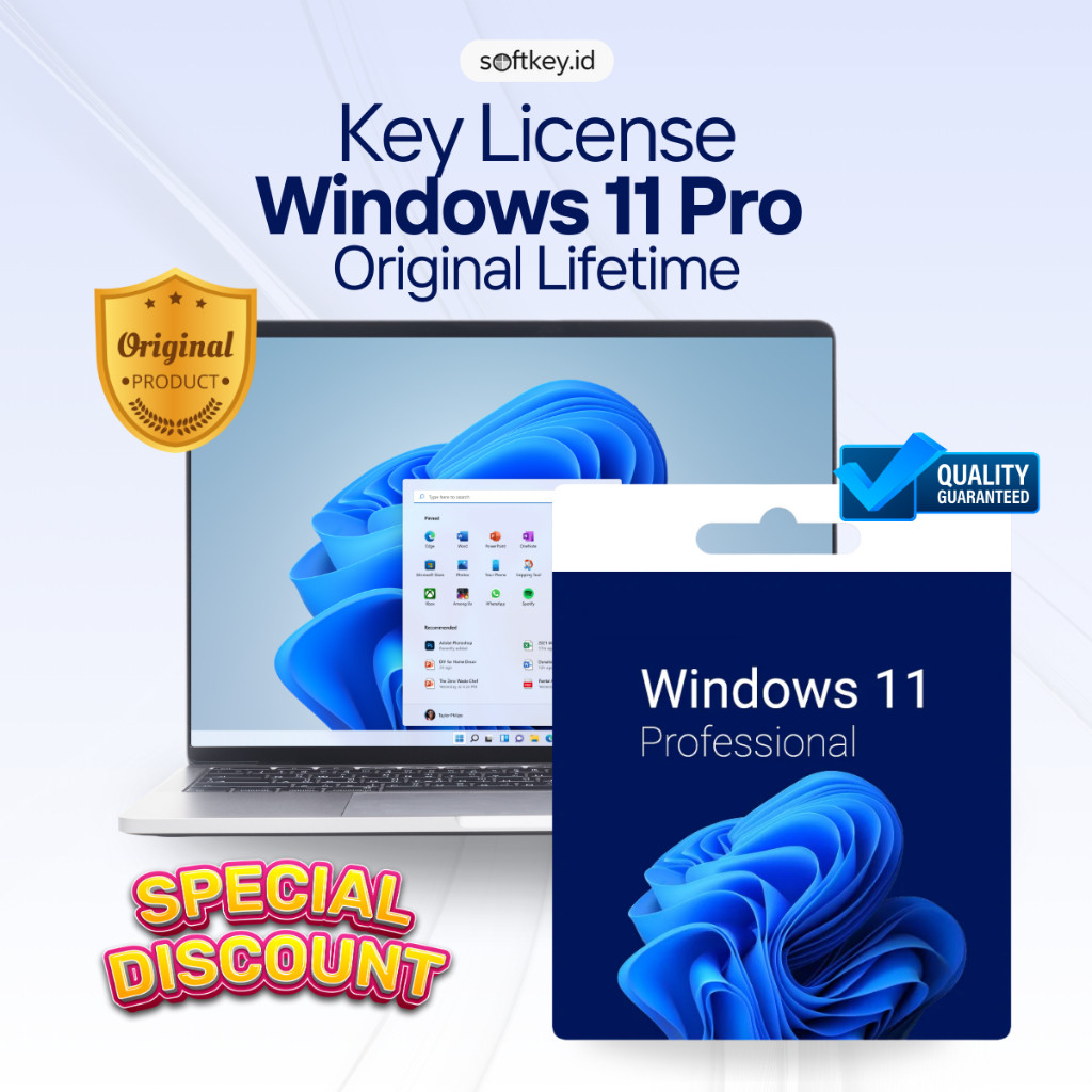 Key Aktivasi Windows 11 Pro Original Key Lifetime Bergaransi