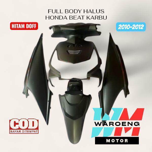 Waroeng Motor Cover Body Full Halus Honda Beat Karbu Lama Warna Merah Doff Hitam Doff Biru Doff Tahu