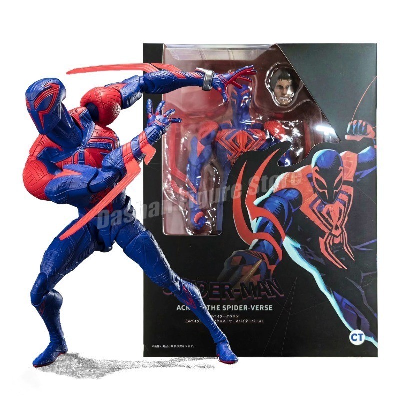 SHF Miguel O'Hara Miles Gwen Action Figure PVC Movable Collection Across the Spider-Verse Figures Su