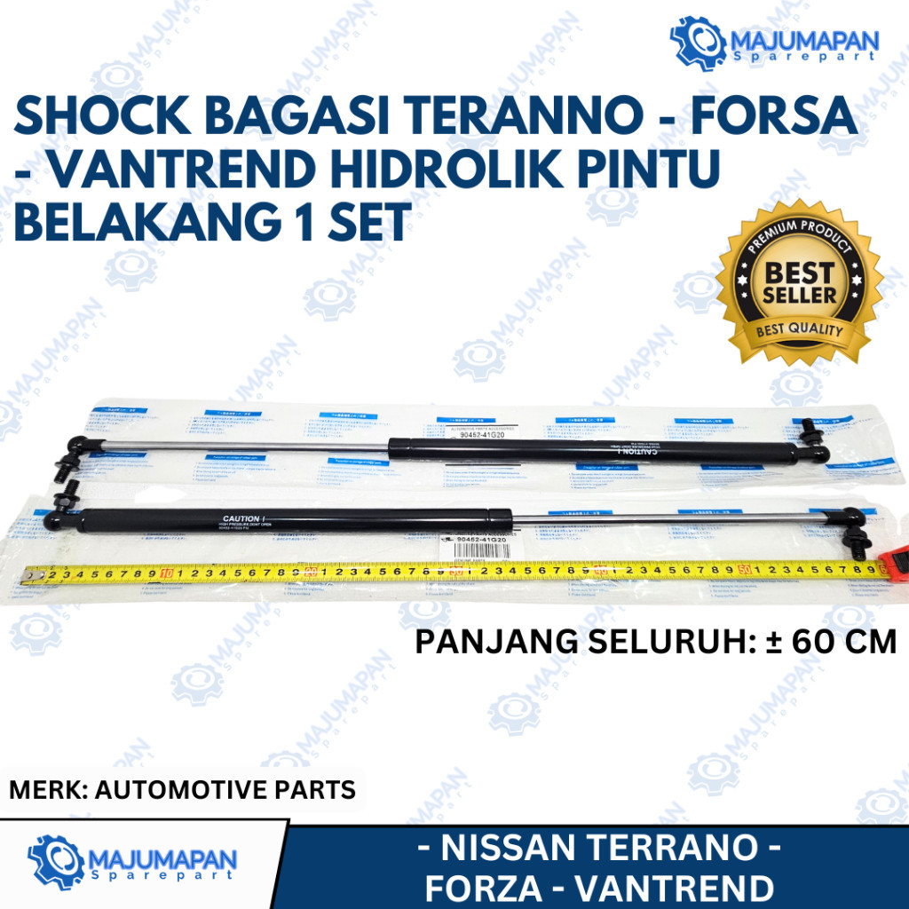 SHOCK BREAKER SHOCKBREAKER HIDROLIS STABILIZER HIDROLIK BAGASI PINTU BELAKANG SUZUKI FORSA 1 SET