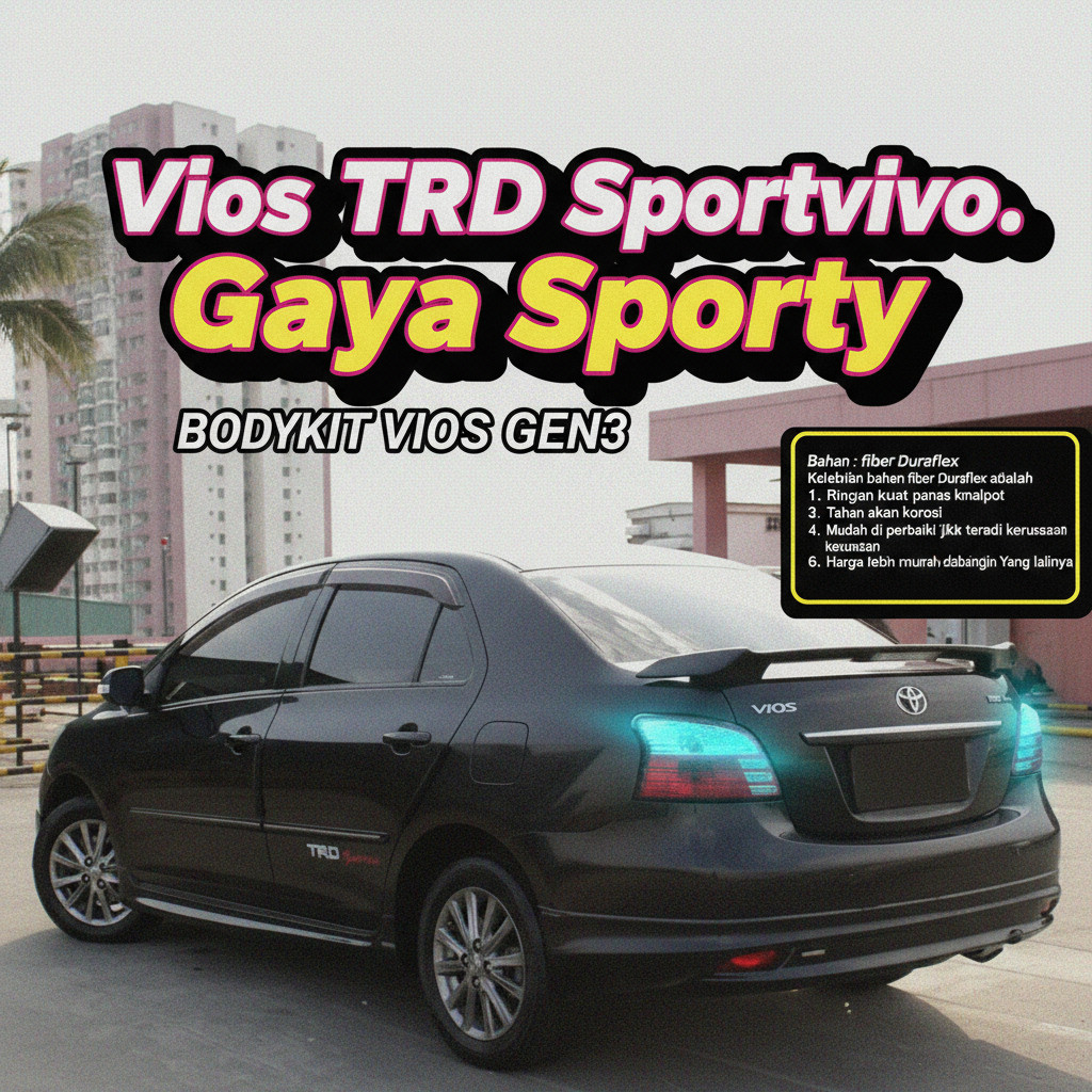 bodikit Bodykit Vios trd gen 2 06-11 body kit vios bodikit vios TRD