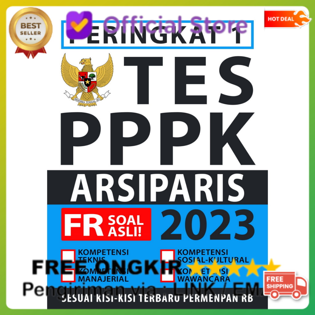 PASTI LULUS TES PPPK ARSIPARIS 2023 FR SOAL ASLI ID022 LOLOS UJIAN
