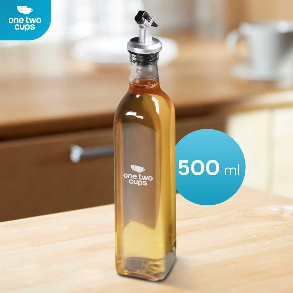 Botol Minyak One Two Cups Olive Oil Cooking Seasoning Bottle 500ml / botol minyak / botol minyak gor