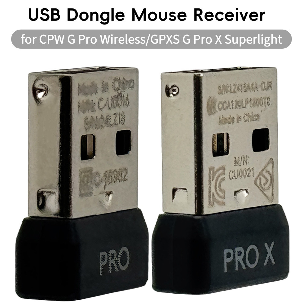 Mouse Receiver Adapter Replacement Wireless Dongle Adapter for Logitech G Pro Wireless/G Pro X Super