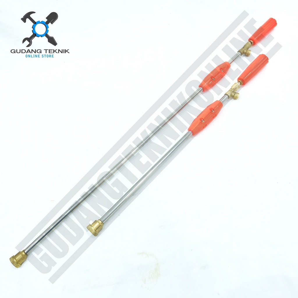 Stick Power Sprayer 50cm 60cm 90cm SANCHIN / Stik Gun Lurus Mesin Steam Cuci Mobil Motor MATRIX