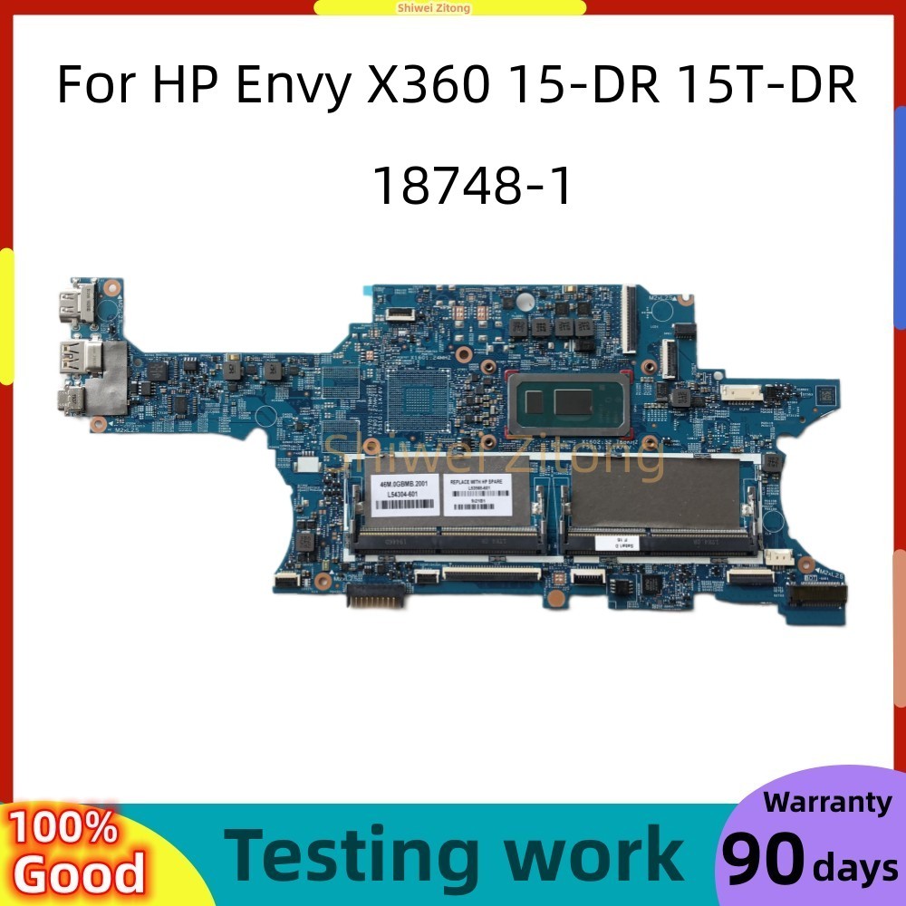 18748-1 For HP Envy X360 15-DR 15T-DR Laptop Motherboard With I5 I7 8th or 10th Gen CPU UMA Motherbo