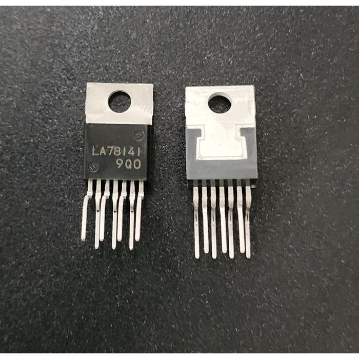 Komponen Integrated Circuit LA78141 Vertical Deflection utk TV Tabung  Original dan Baru