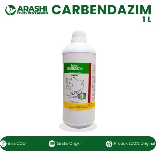 Sulfur Carbendazim Cap Badak – Pengendali Jamur & Protozoa Efektif