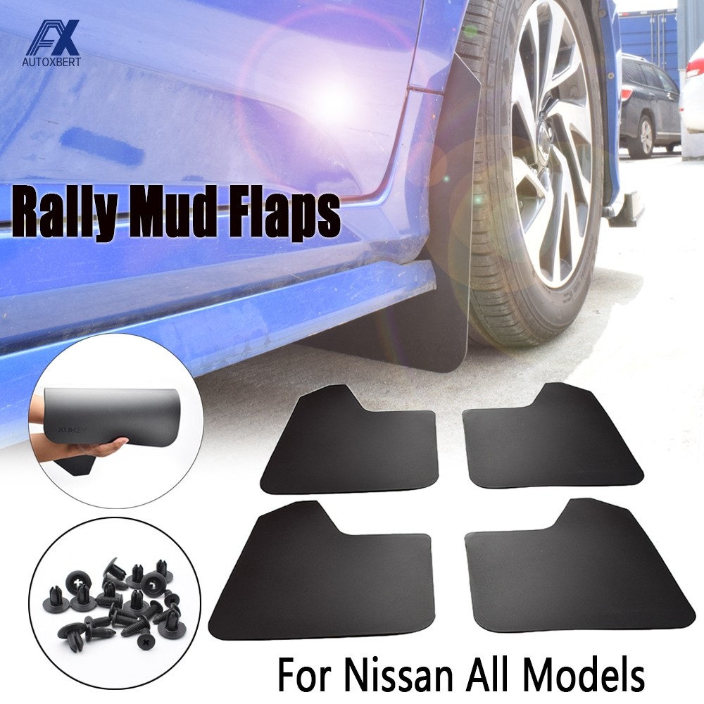 For Nissan X-Trail Rogue Qashqai Sunny Juke Titan Frontier Mar Xterra Tiida Pulsar Mud Flaps Mudflap