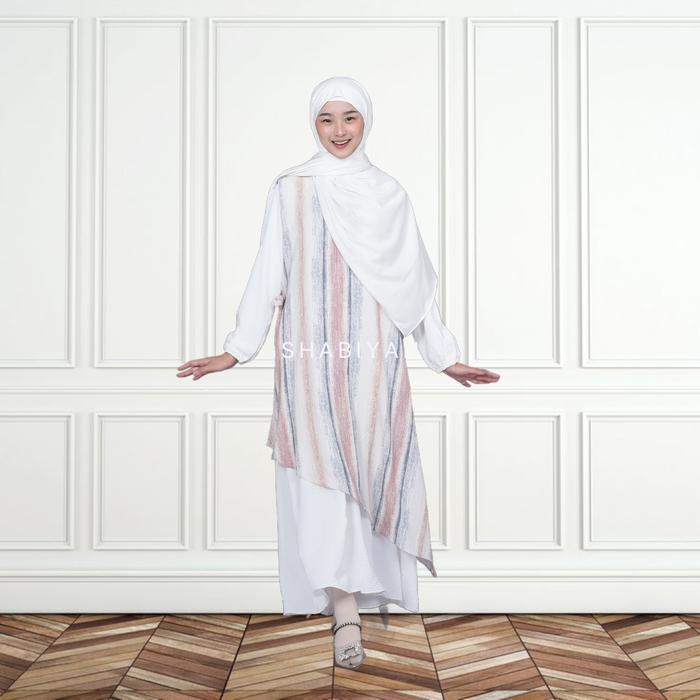 SHABIYAN-564 Gamis Kondangan Outer Dress - Motif Cappadocia, L