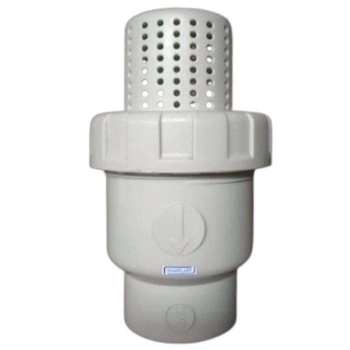 DANAR - Foot Valve PPH 2 inch Foot Klep PP 6mm Saringan PPR DN50 Fitting - 2 inch