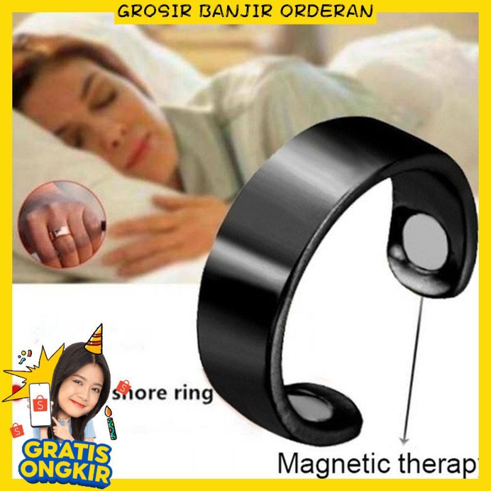 ONEVAN Cincin Magnet Terapi Kesehatan Pijat Jari Akupresur