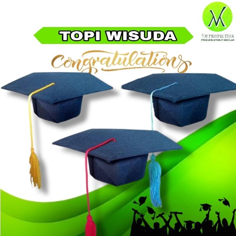 Topi Wisuda | Topi Toga Wisuda | Toga