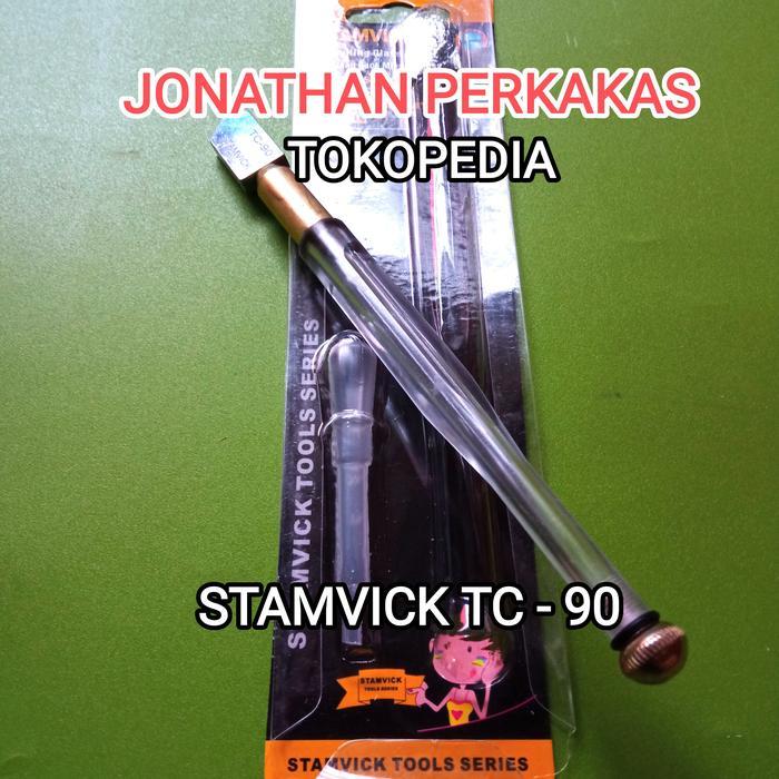 glass cutter stamvick/pisau kaca minyak stamvick/pisau potong kaca