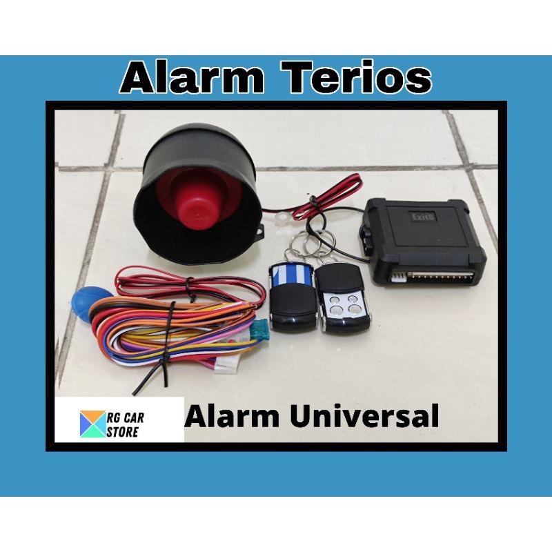 ALARM MOBIL DAIHATSU TERIOS TYPE REMOTE SLEDING/ALARM DAIHATSU TERIOS TYPE REMOTE SLEDING GARANSI 1 