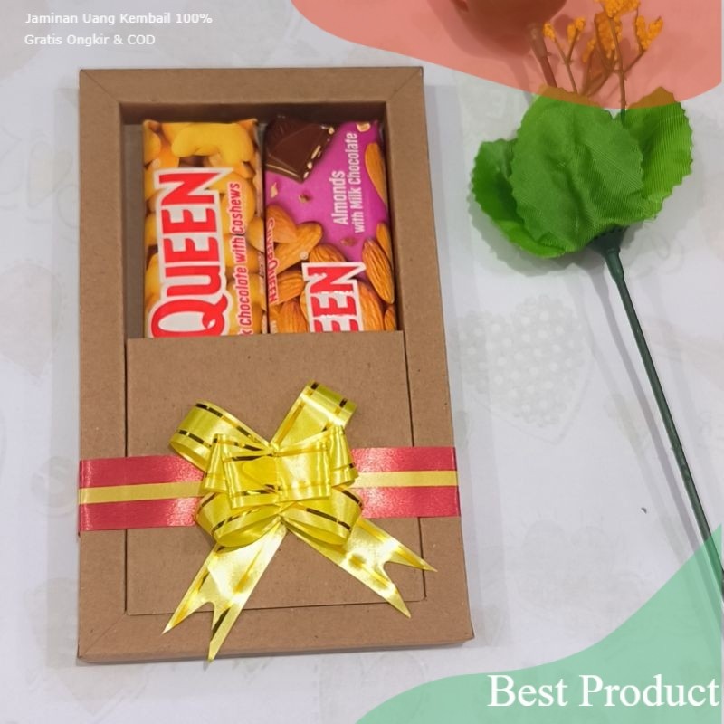 Hampers Coklat mini Silverqueen | Kado ulangTahun Coklat | Kado Valentine Coklat Silverqueen
souveni